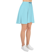 Load image into Gallery viewer, Falda skater azul ventisca