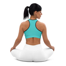 Load image into Gallery viewer, Sujetador deportivo dark turquoise basic