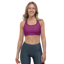 Load image into Gallery viewer, Sujetador deportivo eggplant basic