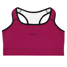 Load image into Gallery viewer, Sujetador deportivo burgundy 2 basic