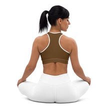 Load image into Gallery viewer, Sujetador deportivo brown basic