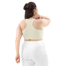 Load image into Gallery viewer, Sujetador deportivo apricot white basic