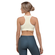 Load image into Gallery viewer, Sujetador deportivo apricot white basic