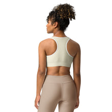 Load image into Gallery viewer, Sujetador deportivo apricot white basic