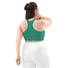 Load image into Gallery viewer, Sujetador deportivo elf green basic