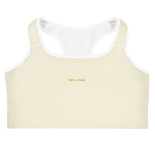Load image into Gallery viewer, Sujetador deportivo apricot white basic
