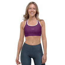 Load image into Gallery viewer, Sujetador deportivo tyrian purple basic