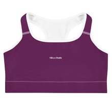 Load image into Gallery viewer, Sujetador deportivo tyrian purple basic