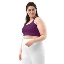 Load image into Gallery viewer, Sujetador deportivo tyrian purple basic