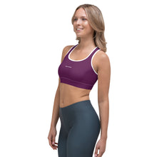Load image into Gallery viewer, Sujetador deportivo tyrian purple basic