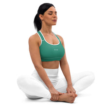 Load image into Gallery viewer, Sujetador deportivo elf green basic