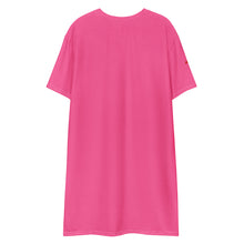 Load image into Gallery viewer, Vestido camiseta Zinerva rosa fab