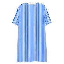 Load image into Gallery viewer, Vestido camiseta Geovanna rayas fab