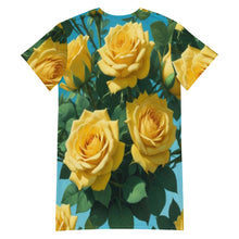 Load image into Gallery viewer, Vestido camiseta Golden Bloom star fab