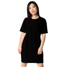 Load image into Gallery viewer, Vestido camiseta negro Perfecto fab