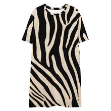 Load image into Gallery viewer, Vestido camiseta Zebra fab