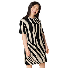 Load image into Gallery viewer, Vestido camiseta Zebra fab