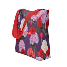 Load image into Gallery viewer, Bolsa de tela Claveles Enchantés