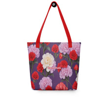 Load image into Gallery viewer, Bolsa de tela Claveles Enchantés