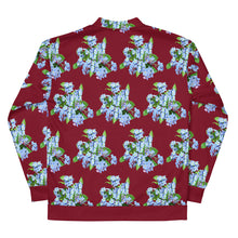 Load image into Gallery viewer, Chaqueta bomber  unisex Xenia Idara burdeos