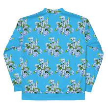 Load image into Gallery viewer, Chaqueta bomber unisex  Xenia Idara azul cielo profundo
