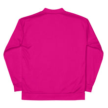 Load image into Gallery viewer, Chaqueta bomber unisex fucsia
