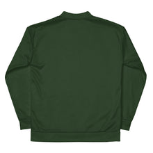 Load image into Gallery viewer, Chaqueta bomber unisex naranja verde