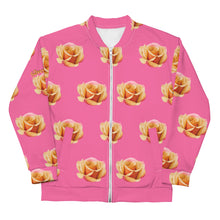 Load image into Gallery viewer, Chaqueta bomber unisex Izaro Idara rosa brillante