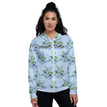 Load image into Gallery viewer, Chaqueta bomber unisex Xenia Idara azul hawkes