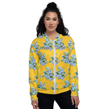 Load image into Gallery viewer, Chaqueta bomber unisex Xenia Idara amarillo