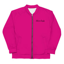 Load image into Gallery viewer, Chaqueta bomber unisex fucsia