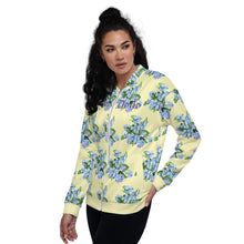 Load image into Gallery viewer, Chaqueta bomber  unisex Xenia Idara amarillo cumulus
