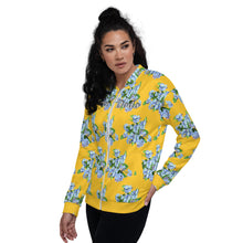 Load image into Gallery viewer, Chaqueta bomber unisex Xenia Idara amarillo
