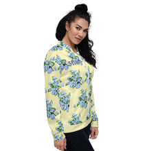 Load image into Gallery viewer, Chaqueta bomber  unisex Xenia Idara amarillo cumulus
