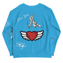 Load image into Gallery viewer, Sudadera unisex Lyra azul cielo profundo