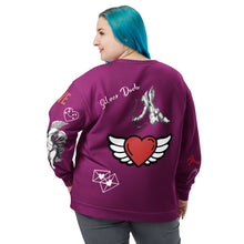Load image into Gallery viewer, Sudadera unisex Lyra eggplant