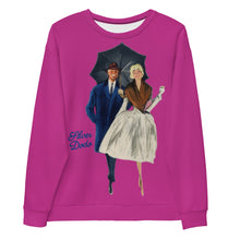 Load image into Gallery viewer, Sudadera unisex Eleonora berenjena