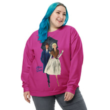 Load image into Gallery viewer, Sudadera unisex Eleonora berenjena
