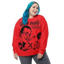 Load image into Gallery viewer, Sudadera unisex Dalí rojo alizarina