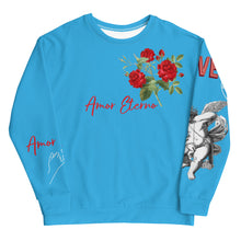 Load image into Gallery viewer, Sudadera unisex Lyra azul cielo profundo