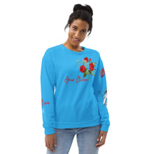 Load image into Gallery viewer, Sudadera unisex Lyra azul cielo profundo