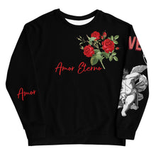 Load image into Gallery viewer, Sudadera unisex Lyra negro