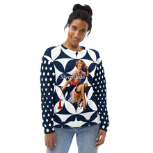 Load image into Gallery viewer, Sudadera unisex Lis azul