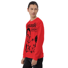 Load image into Gallery viewer, Sudadera unisex Dalí rojo alizarina