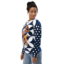 Load image into Gallery viewer, Sudadera unisex Lis azul