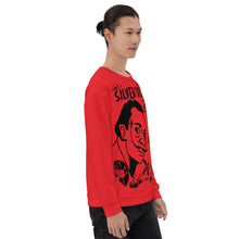 Load image into Gallery viewer, Sudadera unisex Dalí rojo alizarina