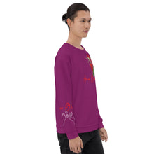 Load image into Gallery viewer, Sudadera unisex Lyra eggplant