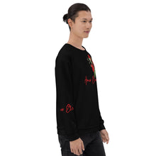 Load image into Gallery viewer, Sudadera unisex Lyra negro