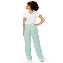 Load image into Gallery viewer, Pantalón ancho unisex azul aereo