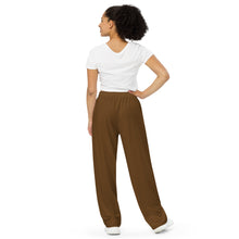 Load image into Gallery viewer, Pantalón ancho  unisex brown